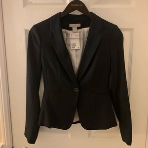 H&M navy blue blazer